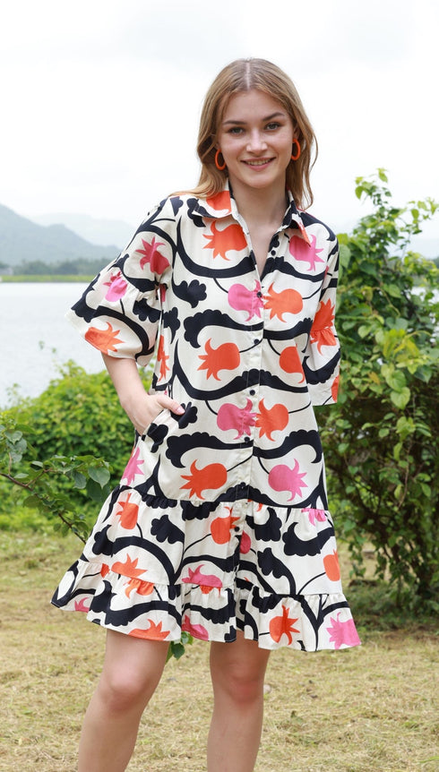 KAZAKH TULIPS ZARA Dress