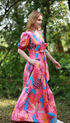 PINK PALMS MOLLY Dress