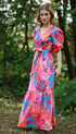 PINK PALMS MOLLY Dress