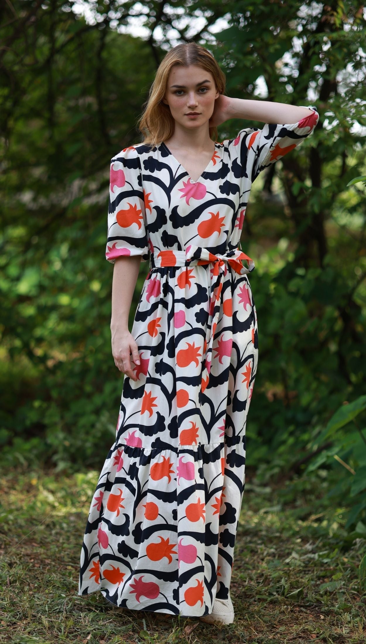 KAZAKH TULIPS MOLLY Dress