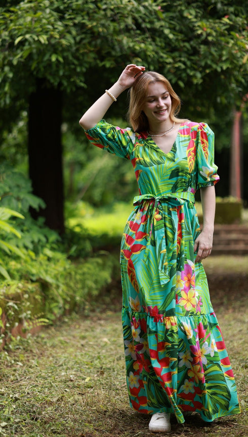 TROPICAL MOLLY DRESS