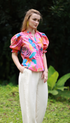 PINK PALMS AMY Top