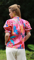 PINK PALMS AMY Top