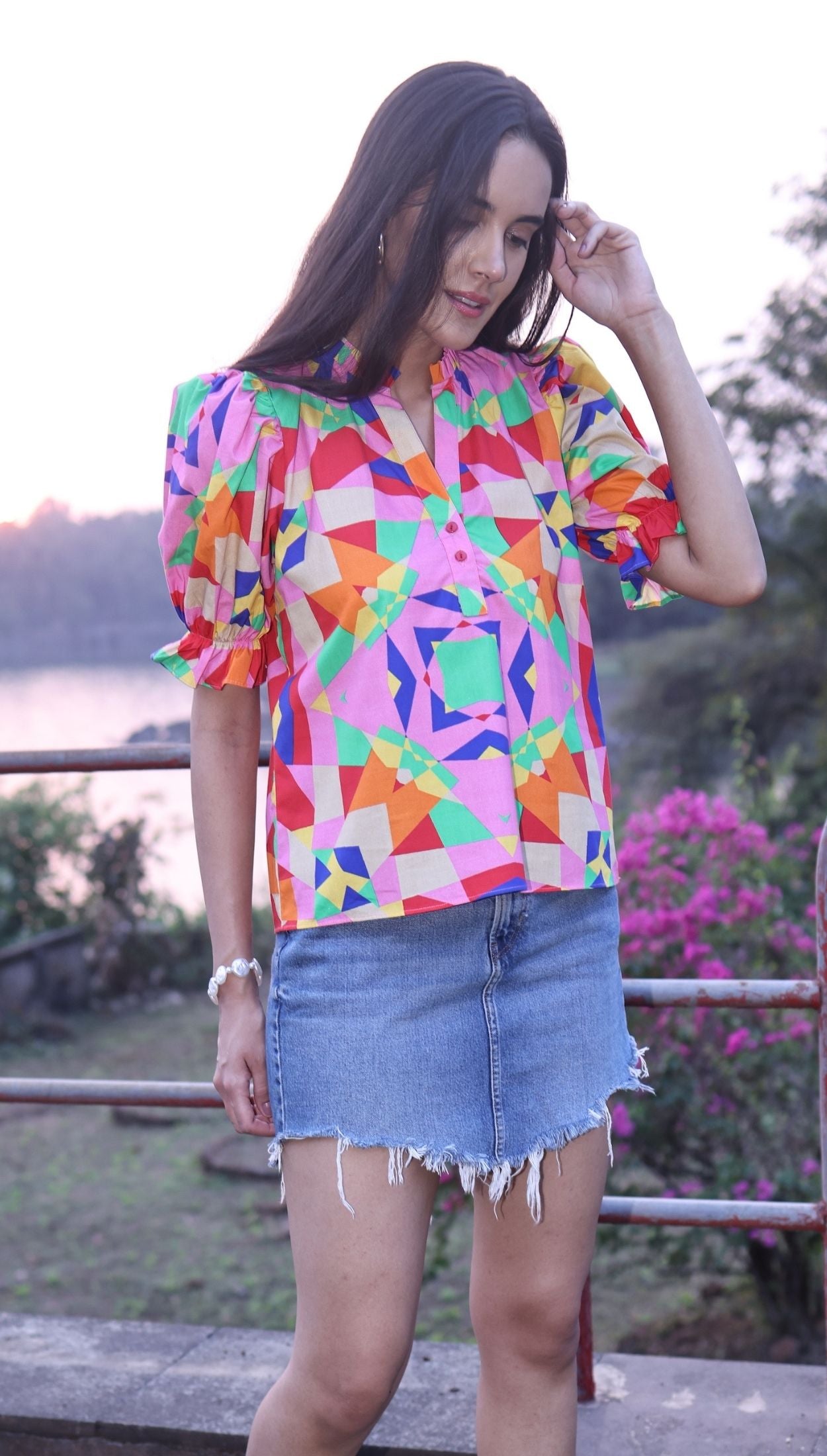 KALEIDOSCOPE AMY Top
