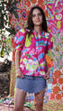 PAISLEY IKAT AMY Top
