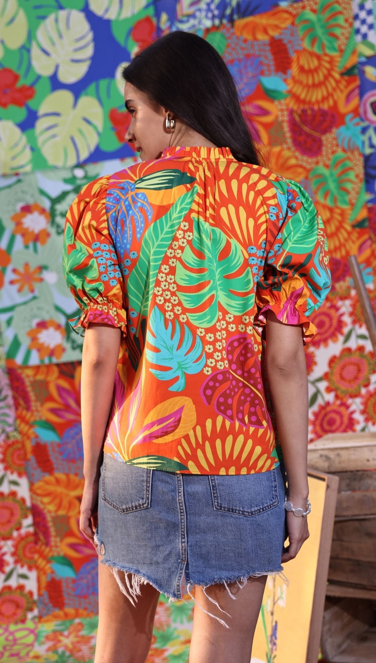 RED FOREST AMY Top