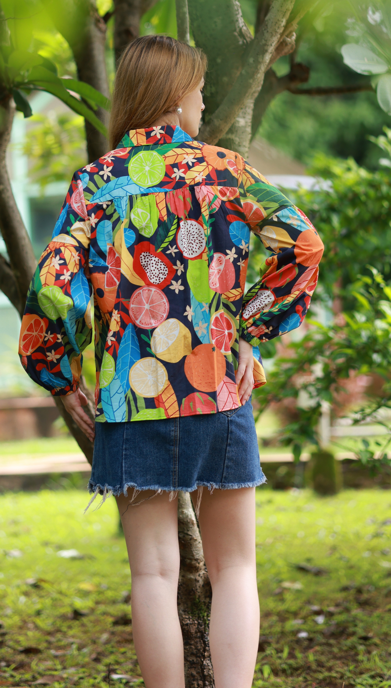 FRUIT FOREST ABBY SHIRT