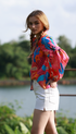 PINK PALMS ABBY Top