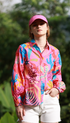PINK PALMS ABBY Top