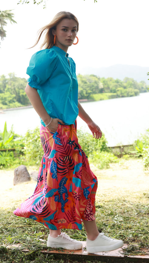 PINK PALMS ADA Skirt