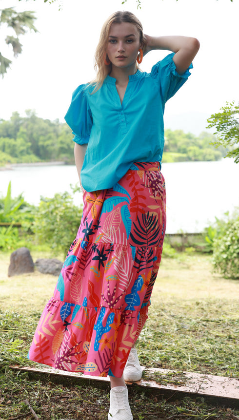 PINK PALMS ADA Skirt