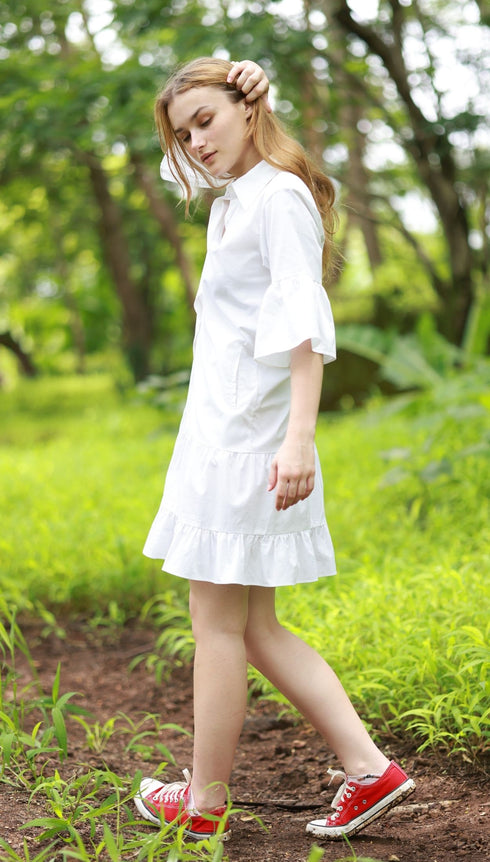 WHITE LIV Dress