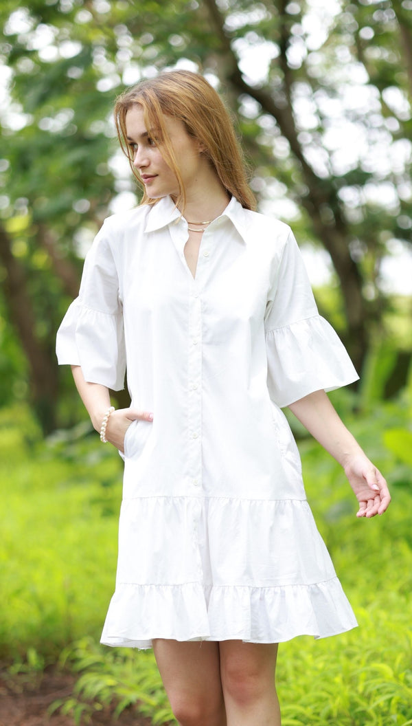 WHITE LIV Dress