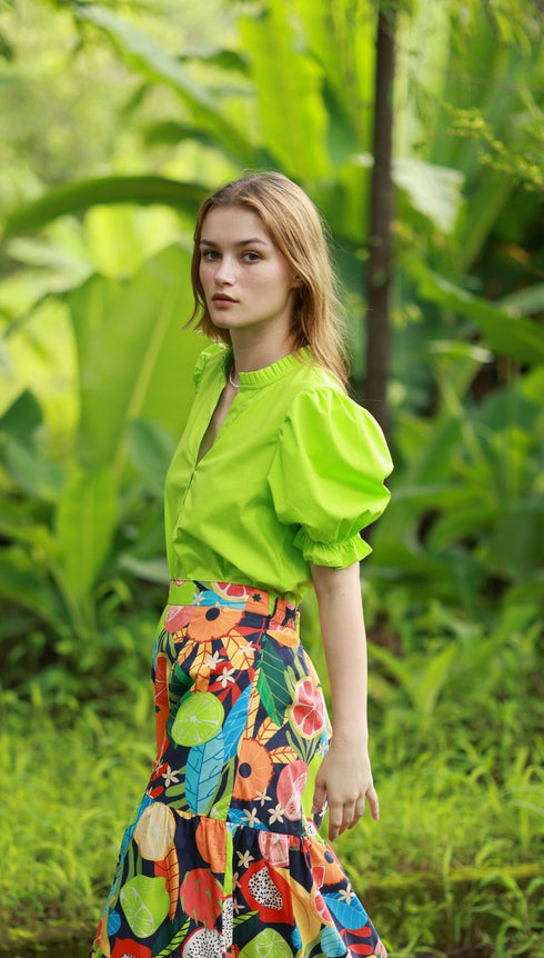 LIME ISLA Top