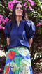 NAVY ISLA Top
