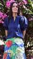 NAVY ISLA Top