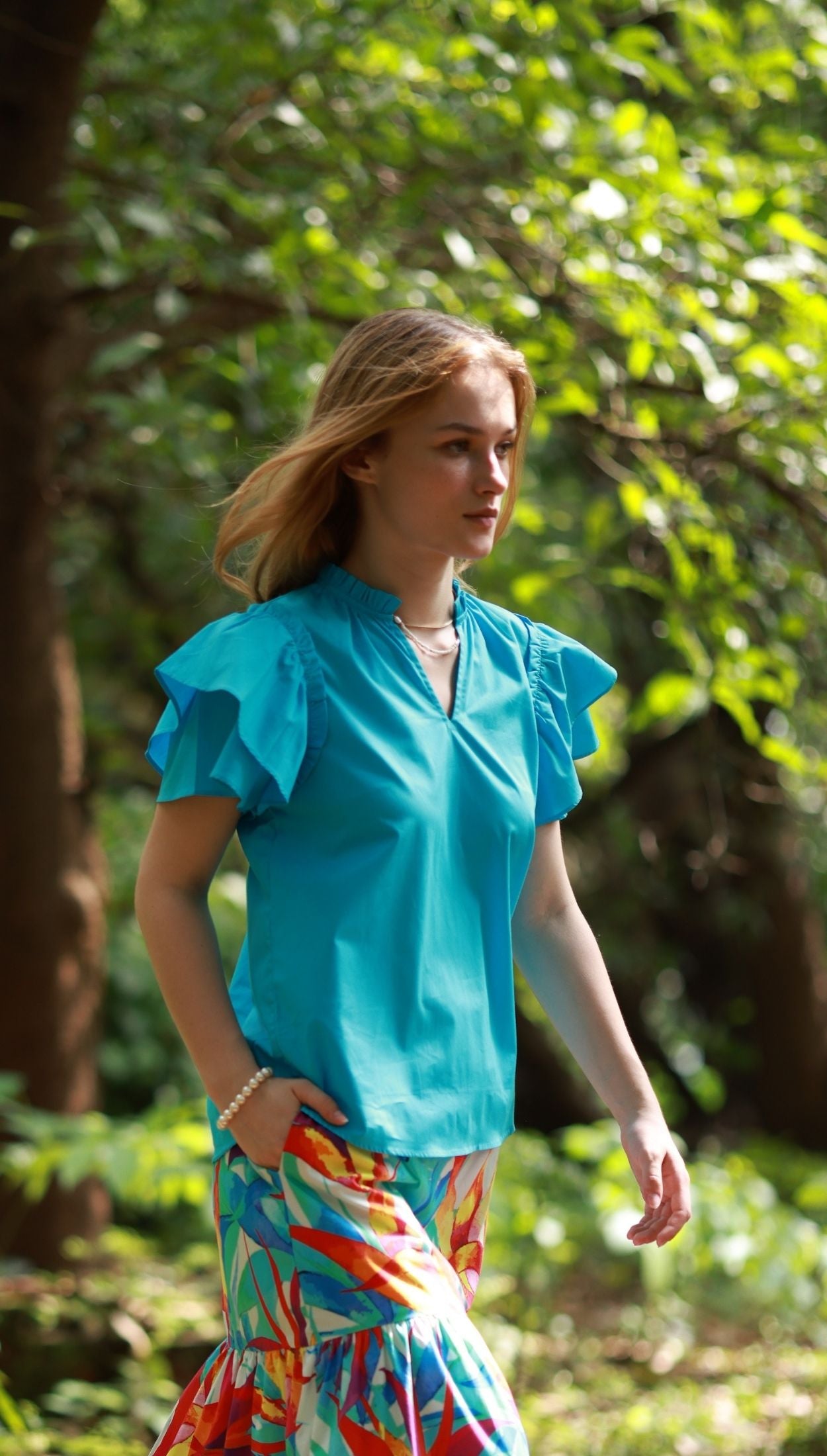 AQUA DANI Top