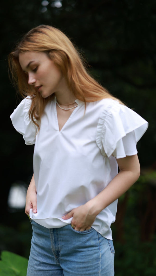 WHITE DANI TOP
