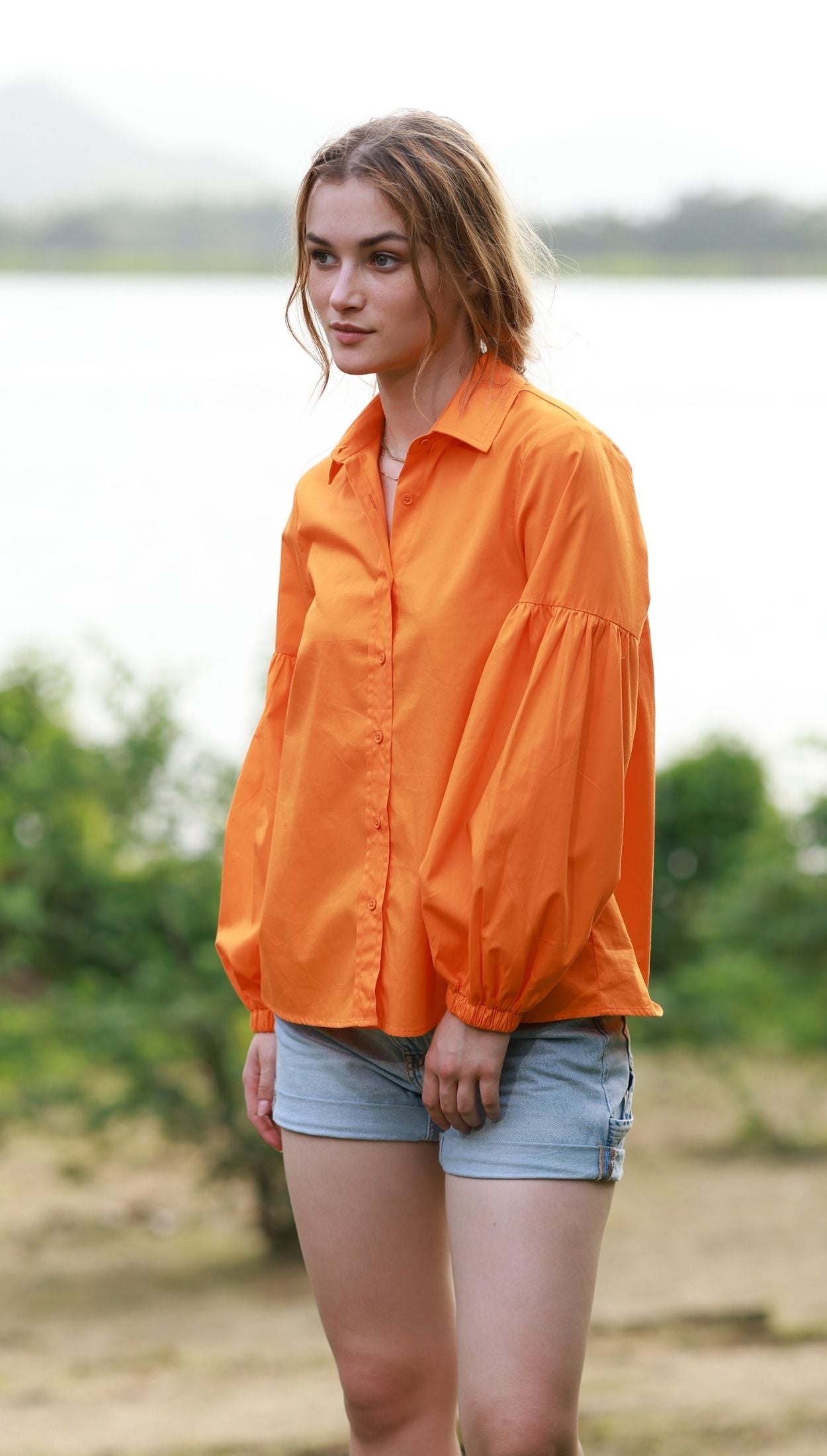 TANGERINE LOIS Top