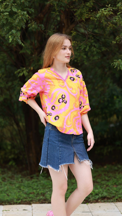 ORIENTAL TRIXIE Top