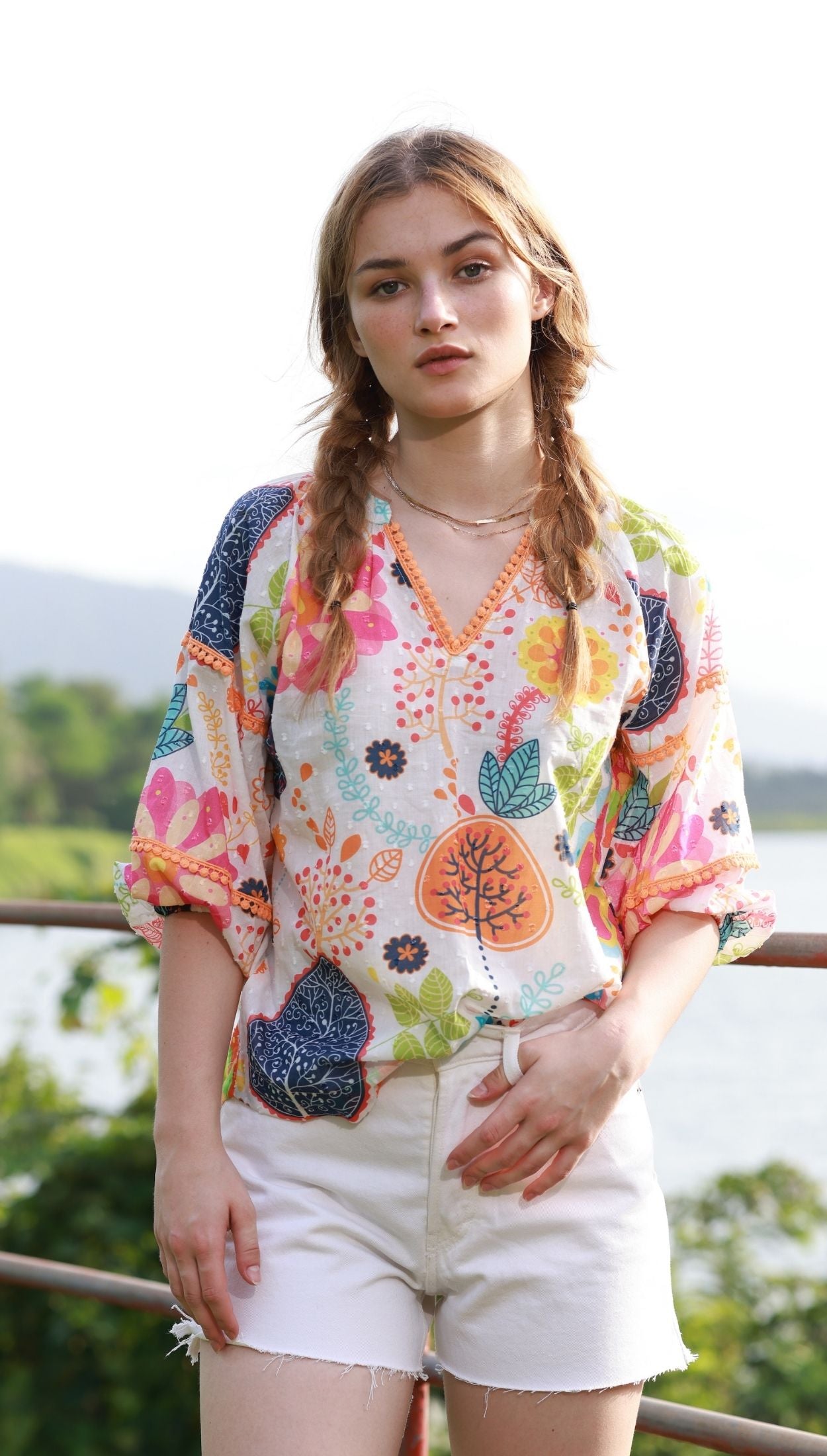SUMMER GARDEN TRIXIE Top