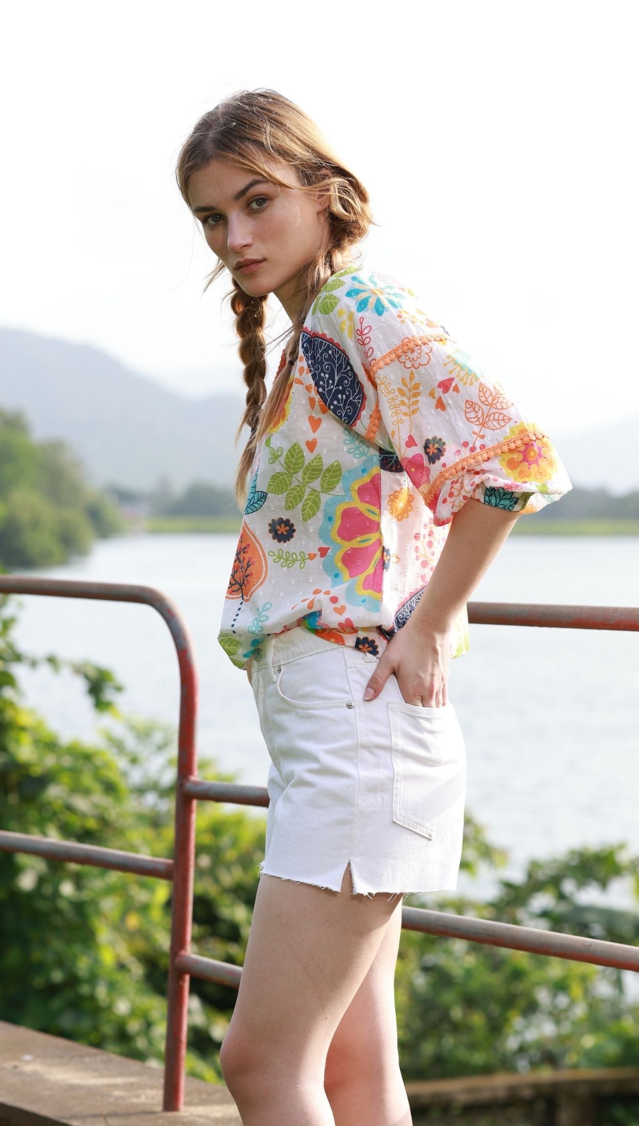 SUMMER GARDEN TRIXIE Top