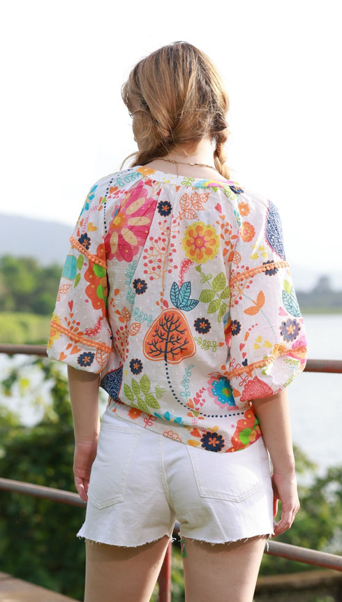 SUMMER GARDEN TRIXIE Top