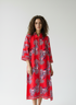 CRIMSON ASCENT ELIZA DRESS