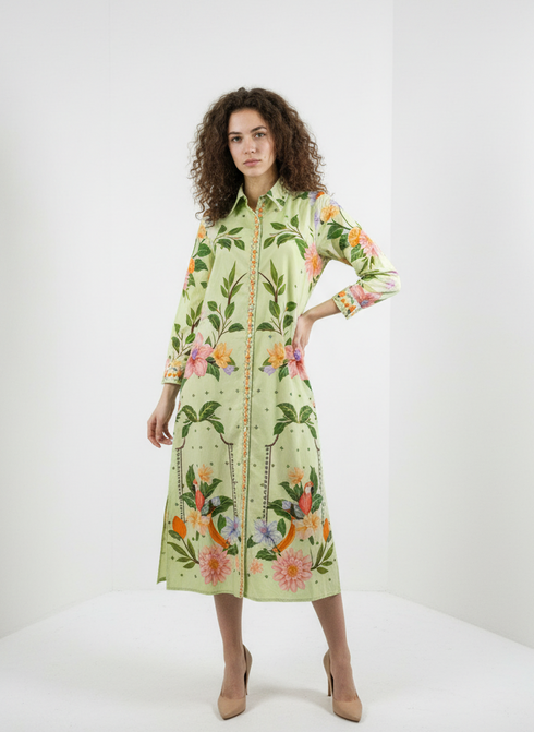 MINT SERENADE ELIZA DRESS
