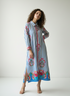 STRIPED GARDEN ELIZA DRESS