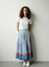 STRIPED GARDEN ADA SKIRT