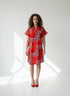 CRIMSON ASCENT ALANA DRESS