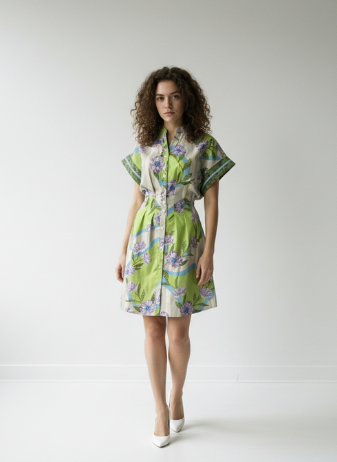 LAVENDER BLOOM YANA DRESS