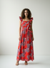 CRIMSON ASCENT ELSIE DRESS