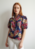 COBALT FLORALS KAI TOP