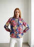 COBALT FLORALS ASHLEY TOP
