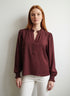 BURGUNDY RORY TOP