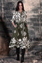 OLIVE FOLIAGE REMI DRESS