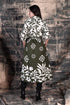 OLIVE FOLIAGE REMI DRESS