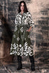 OLIVE FOLIAGE REMI DRESS