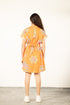 APRICOT FILIGREE YANA DRESS