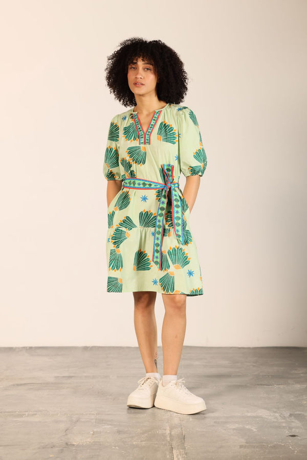 MINT SHELLS GWEN DRESS