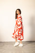 SCARLET SHARDS LIZ DRESS