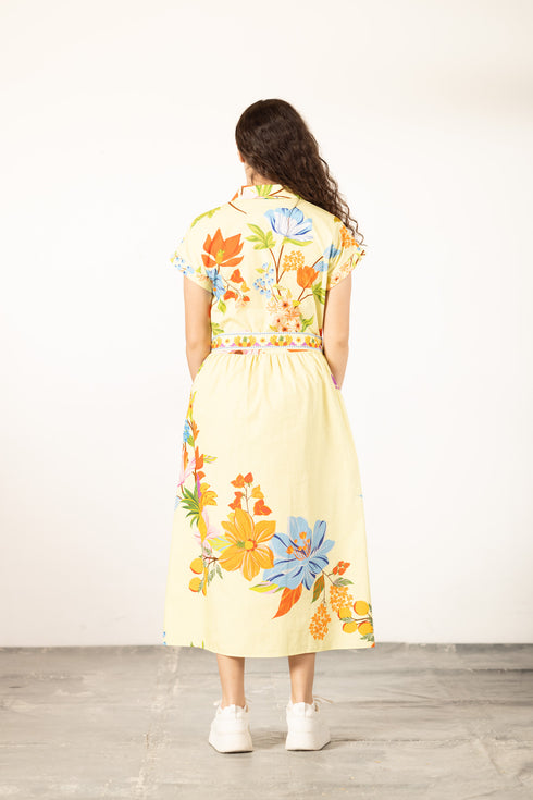 CITRUS GARDEN RYLIE DRESS