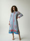 STRIPED GARDEN ELIZA DRESS