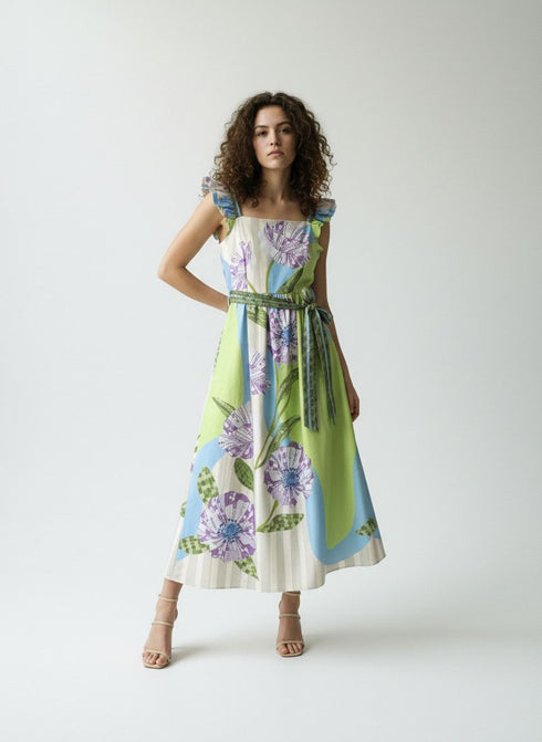 LAVENDER BLOOM ELSIE DRESS