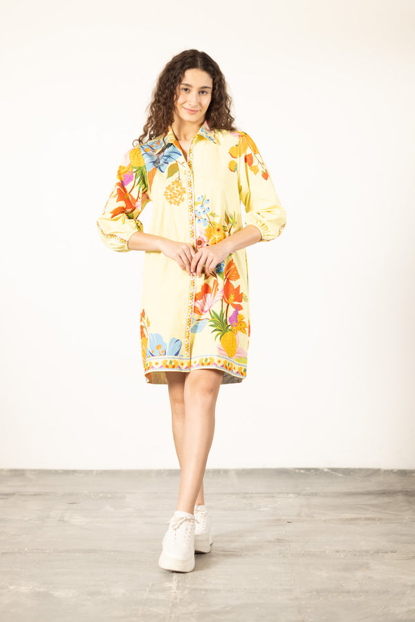 CITRUS GARDEN AVA DRESS