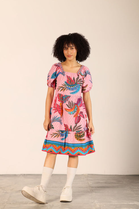 BANANA BAROQUE ARIA DRESS