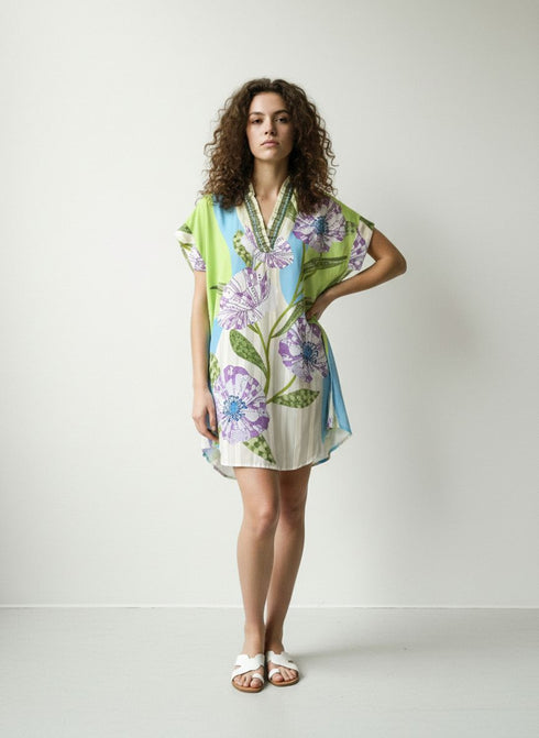 LAVENDER BLOOM ALANA DRESS