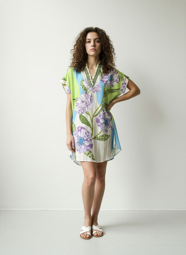 LAVENDER BLOOM ALANA DRESS